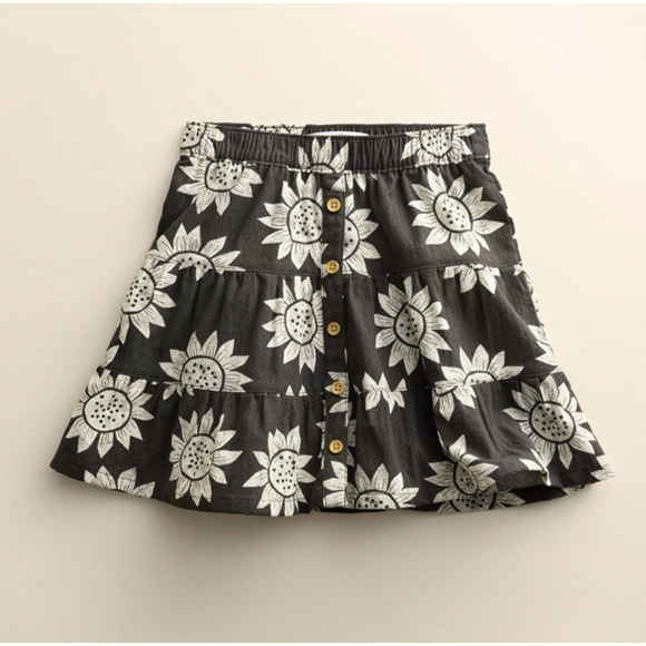 Little Co. by Lauren Conrad Tiered Button Front Skirt Toddler Girls Size 2T - Picture 7 of 7